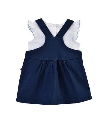 TEE SHIRT ET ROBE ELYNE EN JEAN Sucre Orge