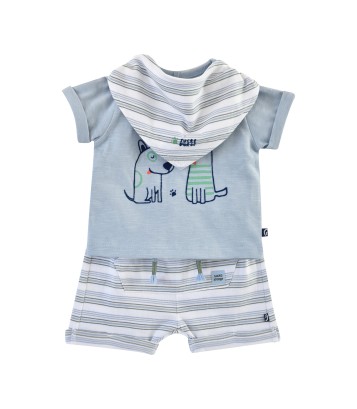 T SHIRT NAISSANCE SHORT ET BANDANA ELOUAN Sucre Orge