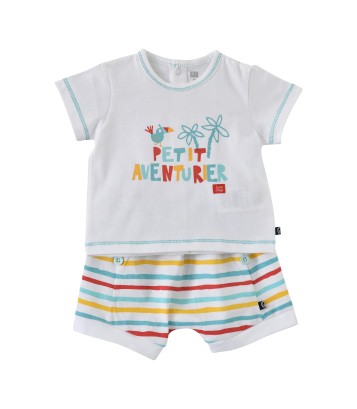 ENSEMBLE T SHIRT SHORT JERSEY ELVIO Sucre Orge