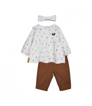 TUNIQUE PANTALON BANDEAU POMME Sucre Orge