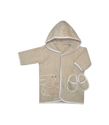 PEIGNOIR AVEC MULES MITCHEL Sucre Orge