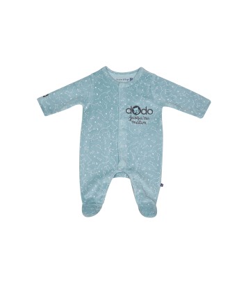 DORS BIEN MAURIZIO VELOURS RASE OUVERTURE DEVANT NAISSANCE Sucre Orge