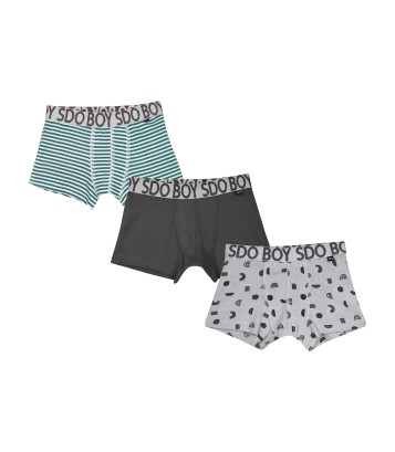 LOT DE 3 BOXERS MARTSEN Sucre Orge