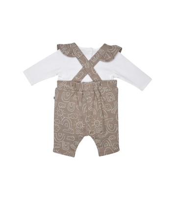 TSHIRT SALOPETTE LEONIE Sucre Orge