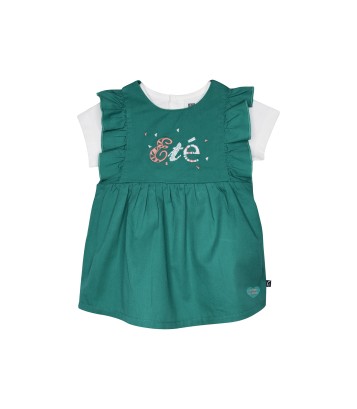 TSHIRT ROBE LINETTE TWILL BEBE Sucre Orge