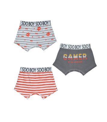 LOT DE 3 BOXERS FREJUS Sucre Orge