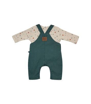 TEE SHIRT SALOPETTE INDUMA TWILL LONG NAISSANCE Sucre Orge