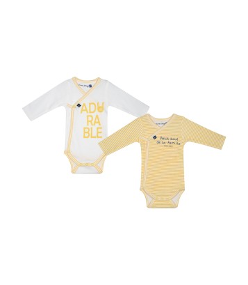 LOT DE 2 BODIES JASPER Sucre Orge