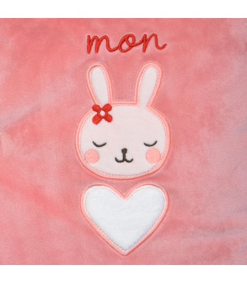 NID DE NAISSANCE JULIE VELOURS DOUX AVEC JAMBE Sucre Orge