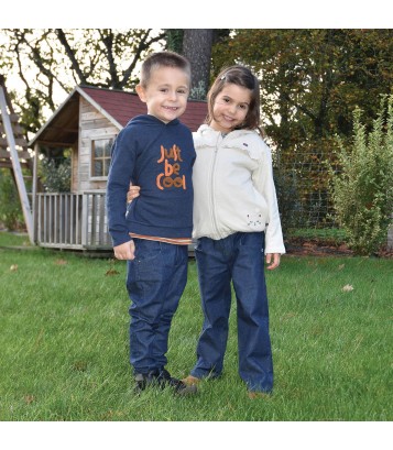 CARDIGAN JENIFER MOLLETON ENFANT Sucre Orge