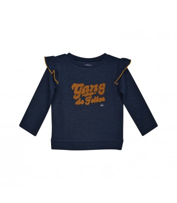 SWEAT JEANNE MOLLETON ENFANT Sucre Orge