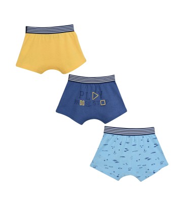 LOT DE 3 BOXERS HELIO Sucre Orge