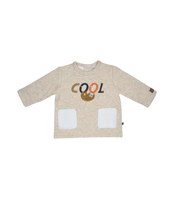 SWEAT PANTALON IANN MOLLETON BEBE Sucre Orge