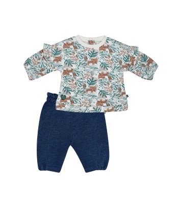 SWEAT PANTALON MAËLYS MOLLETON NAISSANCE Sucre Orge