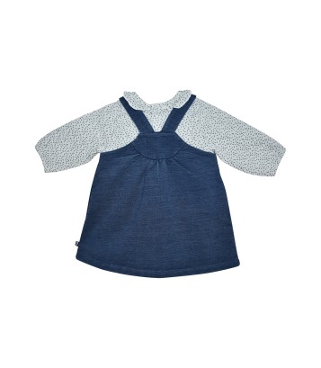 CHEMISIER ROBE BANDEAU MAE MOLLETON BEBE Sucre Orge