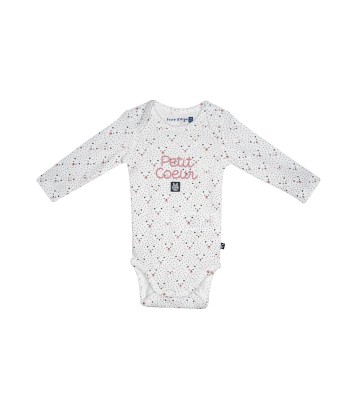 LOT DE 3 BODIES MORGANE MANCHES LONGUES BEBE Sucre Orge