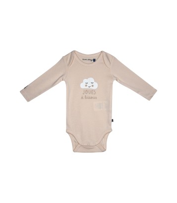 LOT DE 3 BODIES MAEL MANCHES LONGUES BEBE Sucre Orge