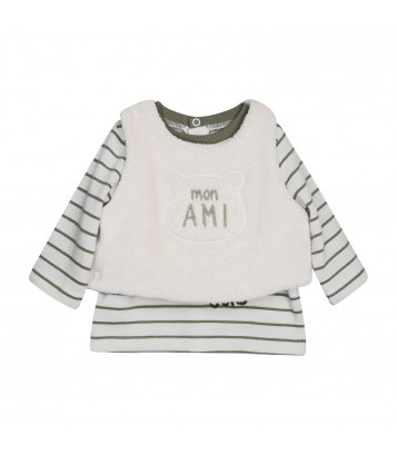 TSHIRT DEBARDEUR PANTALON PIO Sucre Orge