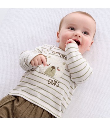 TSHIRT DEBARDEUR PANTALON PIO Sucre Orge