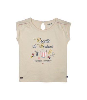 TEE SHIRT GEORGETTE Sucre Orge