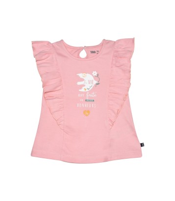 TEE SHIRT LOUISETTE SANS MANCHES ENFANT Sucre Orge