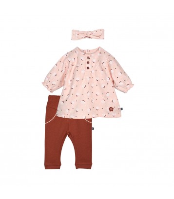 TUNIC JEGGING BANDEAU PATTY Sucre Orge