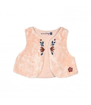 ROBE GILET S/S MCHES PEGGIE Sucre Orge