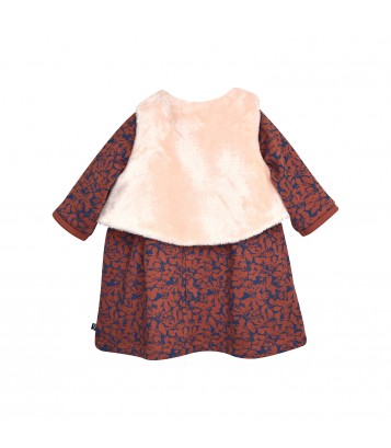 ROBE GILET S/S MCHES PEGGIE Sucre Orge