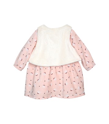 ROBE GILET S/S MCHES PAMELA Sucre Orge