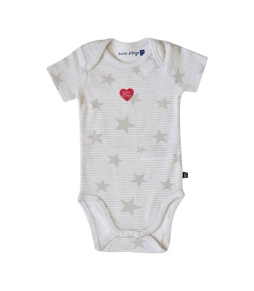 3 BODIES BEBE ELBERTINA MANCHES COURTES Sucre Orge