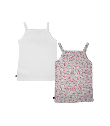 LOT DE 2 DEBARDEURS EUFRASIA Sucre Orge