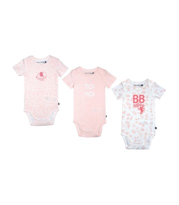 LOT DE 3 BODIES RAMYA Sucre Orge