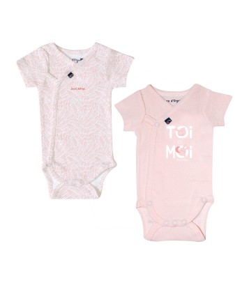 LOT DE 2 BODIES ROZELLA Sucre Orge
