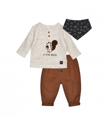 TSHIRT PANTALON BAVOIR PANCHO Sucre Orge