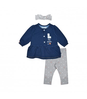 Ensemble tunic legging bandeau pilar maille  Sucre Orge