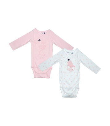 LOT DE 2 BODIES PAULIANA Sucre Orge