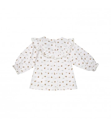 TUNIQUE JEGGING PAULETTE Sucre Orge