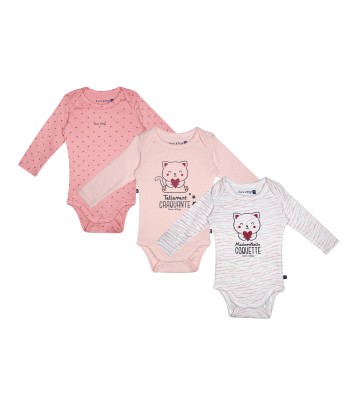 LOT DE 3 BODIES SYBELLA Sucre Orge