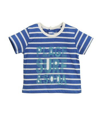 TEE SHIRT RAYE SURF & SODA