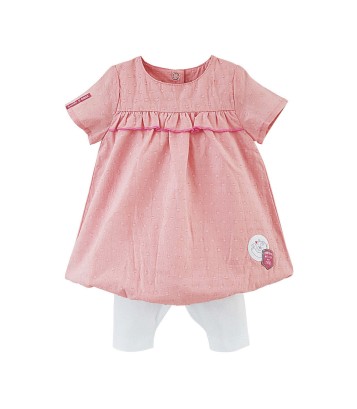 ENSEMBLE ROBE ET LEGGING BEBE FILLE Sucre Orge