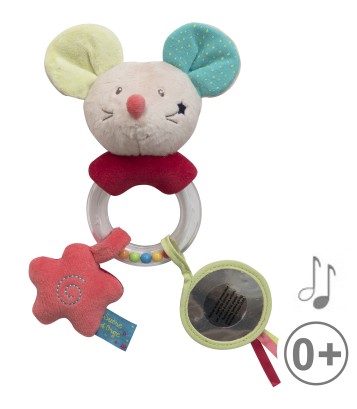 HOCHET SOURIS BEIGE Sucre Orge