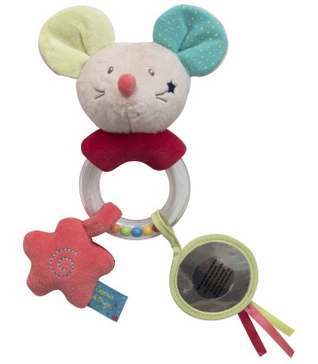HOCHET SOURIS BEIGE Sucre Orge