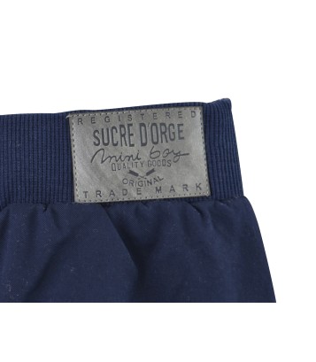 PANTALON + T-SHIRT BEBE MARINE/ROUGE Sucre Orge