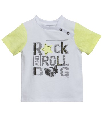 T-SHIRT BLANC/ANIS Sucre d'Orge