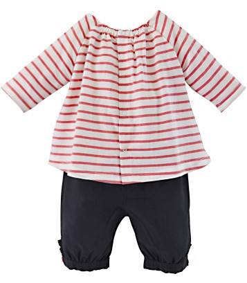 ENSEMBLE BEBE FILLE TUNIQUE ET PANTACOURT Sucre Orge