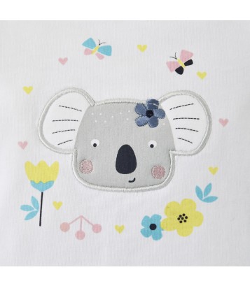 ENSEMBLE SHORT BEBE FILLE JEAN Sucre Orge