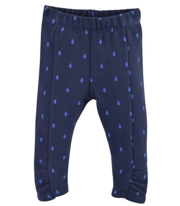 LEGGING MARINE IMPRIME FILLE HAPPY Sucre Orge