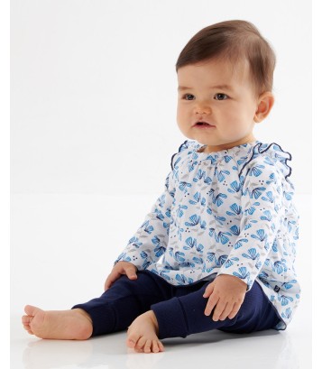 ENSEMBLE TUNIQUE PANTALON MENTHE A L'EAU Sucre Orge