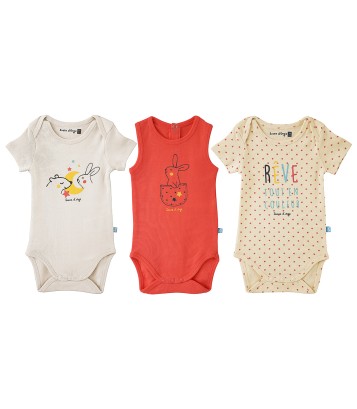 LOT DE 3 BODIES CENGIZ Sucre Orge