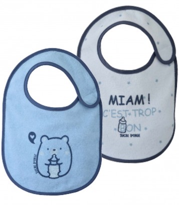 LOT DE 2 BAVOIRS ANICET Sucre Orge